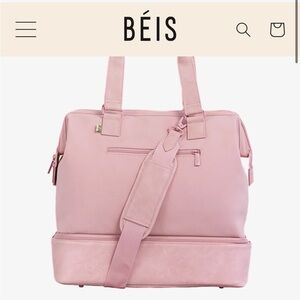 BEIS mini weekender bag